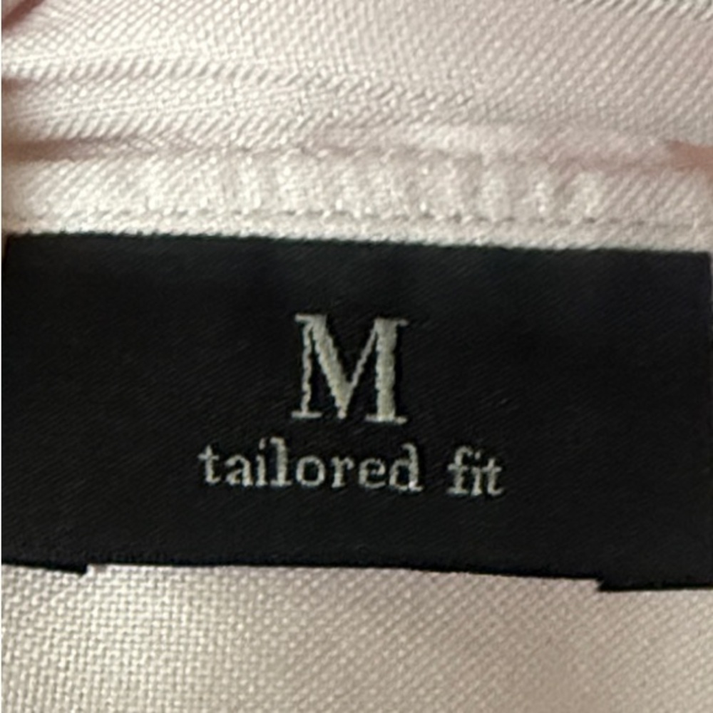 Ermenegildo Zegna Trofeo Luxury Men’s Light Pink Dress Shirt Sz Medium - Picture 8 of 9